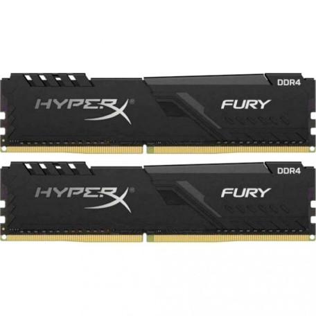 Модуль пам'яті HyperX DDR4 16Gb (2x8) Kingston Fury Black 3200 Mhz HX432C16FB3K2/16 (HX432C16FB3K2/16) Б/в