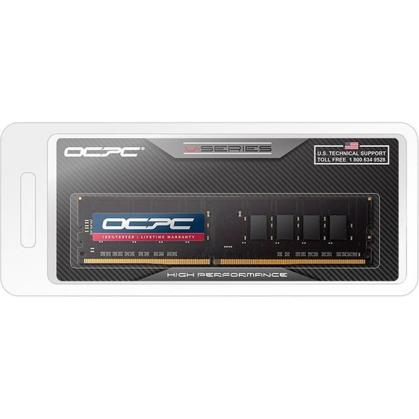 Модуль памяти OCPC DDR4 16Gb 3200MHz VS Series (MMV16GD432C22U)