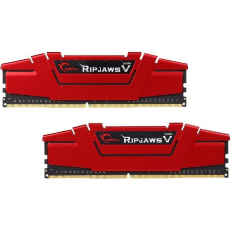 Модуль пам'яті G.Skill DDR4 16Gb (2x8) Ripjaws V 2400 MHz (F4-2400C15D-16GVR) Б/в