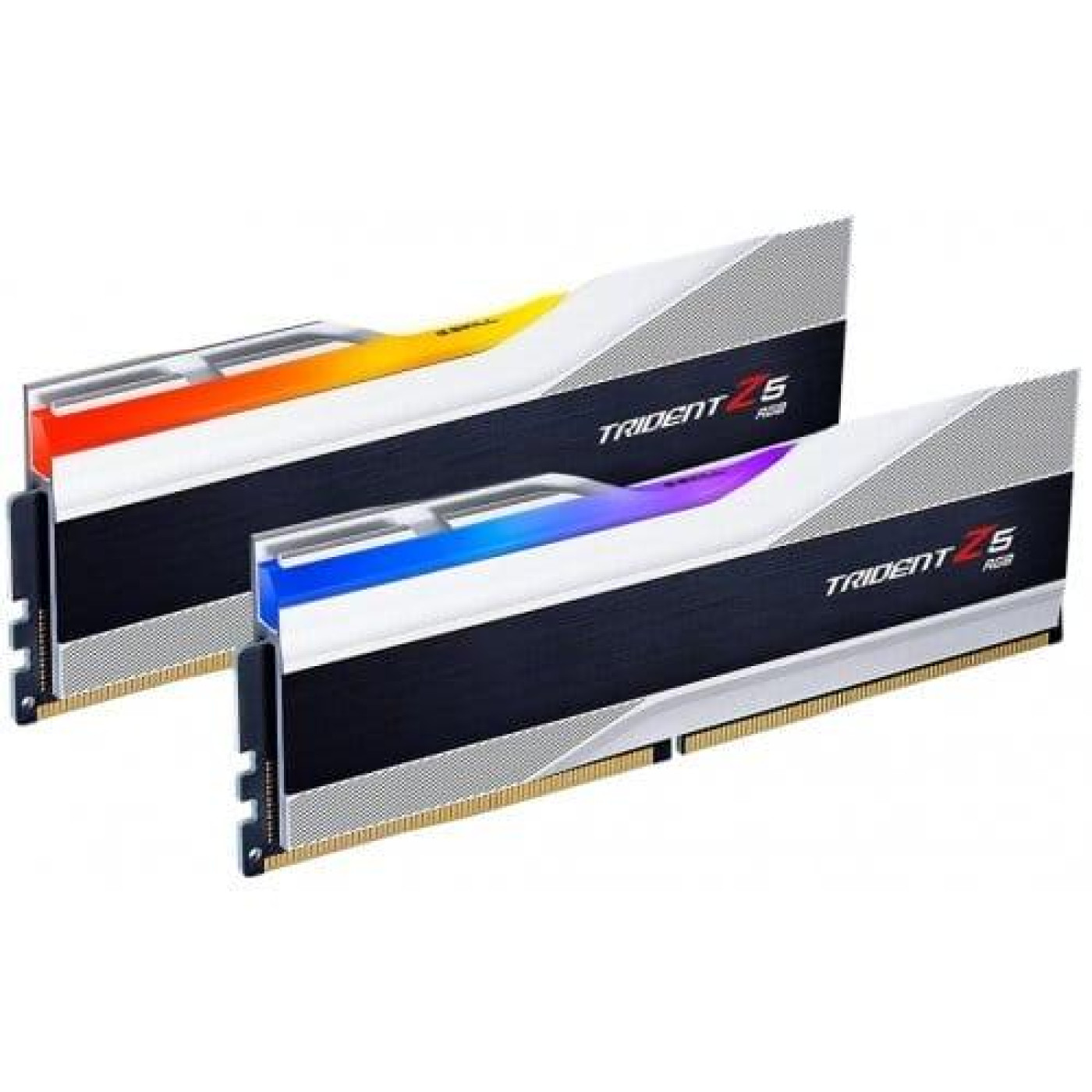 Модуль пам'яті G.Skill DDR5 32GB (2x16) Trident Z5 RGB silver (F5-6000J3040F16GX2-TZ5RS)