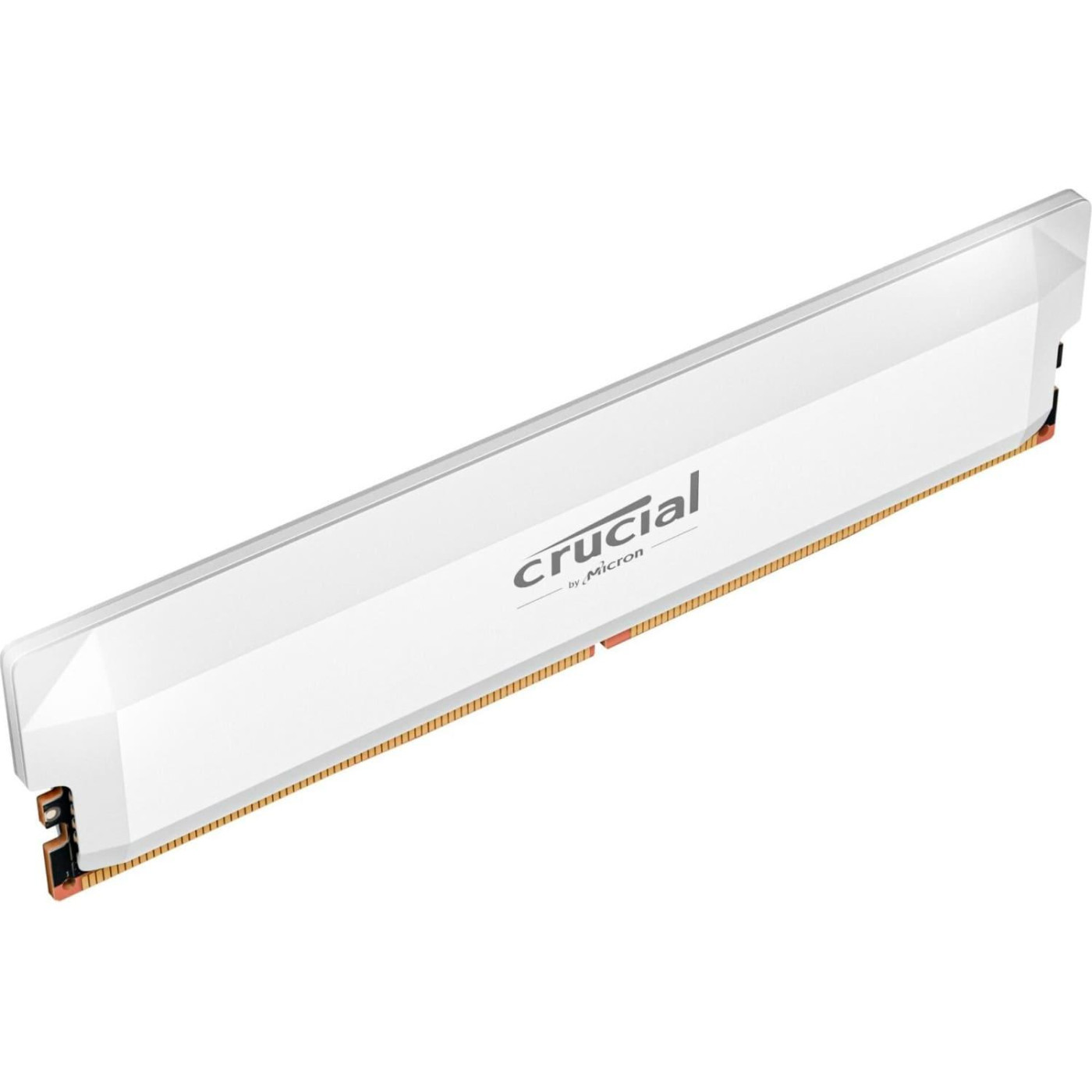 Модуль пам'яті Crucial DDR5 16GB Pro OC 6400Mhz CL38 White (CP16G64C38U5W)