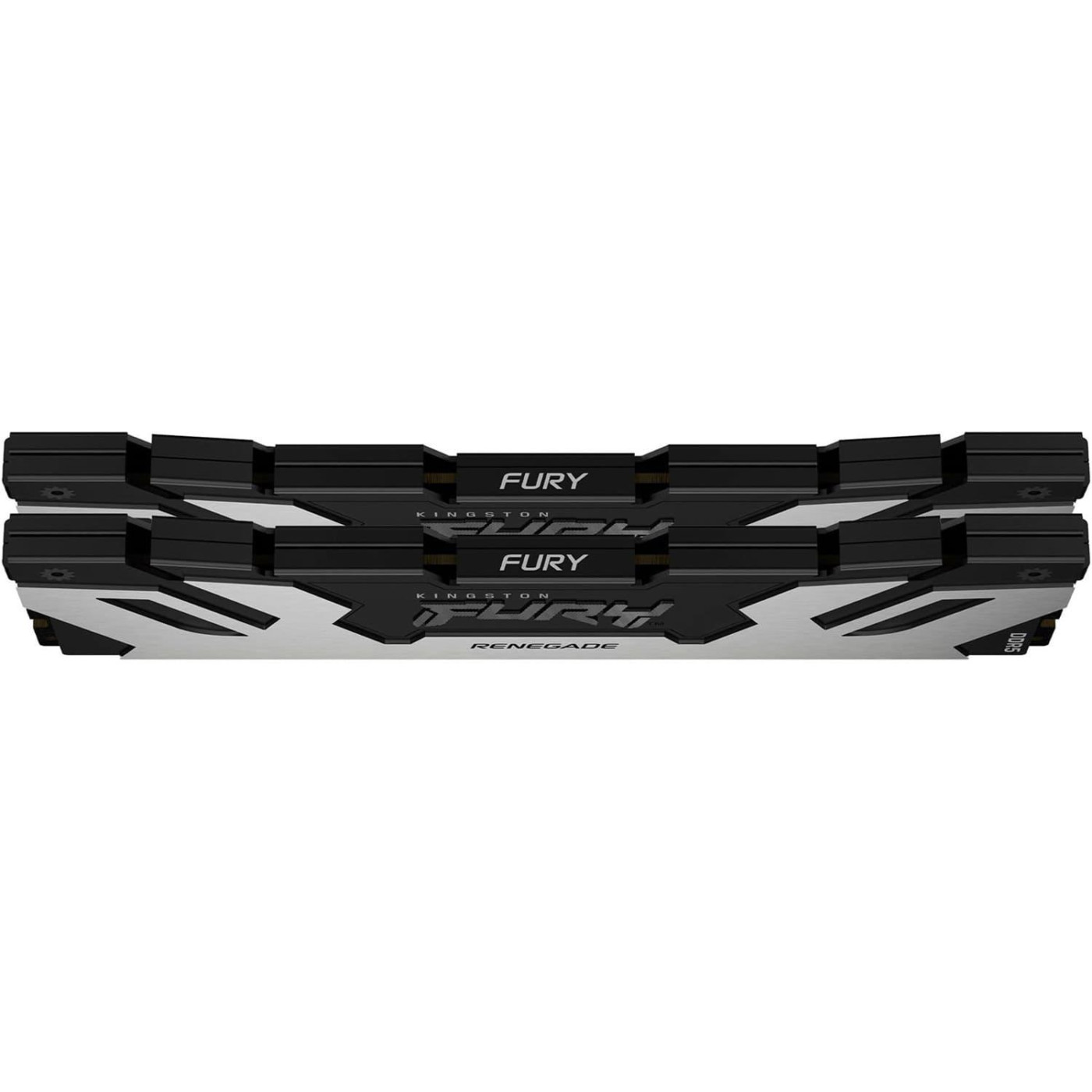Модуль пам'яті Kingston DDR5 48GB (2x24) Fury 8000Mhz Renegade Silver (KF580C38RSK2-48)