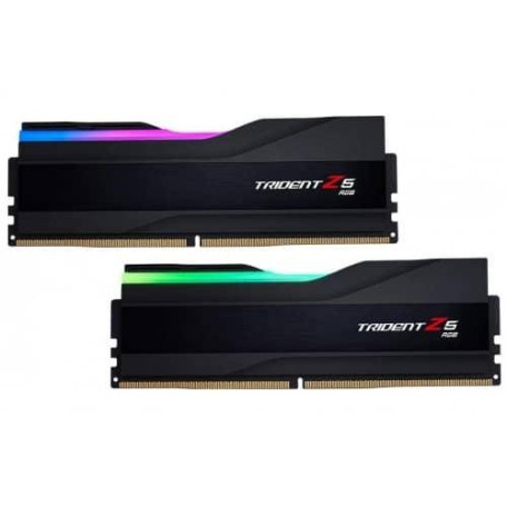 Модуль пам'яті G.Skill DDR5 32GB (2x16) Trident Z5 RGB Black 6400 Mhz XMP 3.0 (F5-6400J3239G16GX2-TZ5RK)
