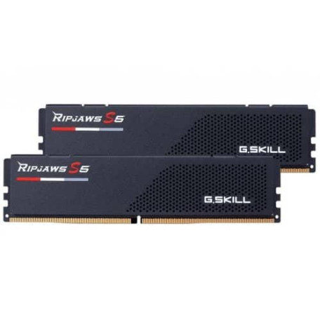 Модуль пам'яті G.Skill DDR5 32Gb (2x16) Ripjaws S5 6400Mhz Black (F5-6400J3239G16GX2-RS5K)