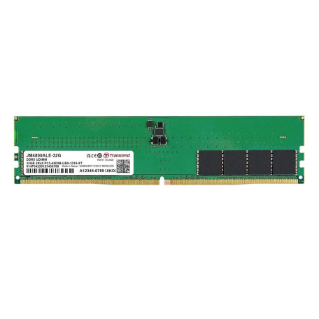 Модуль пам'яті Transcend DDR5 32GB DDR5 4800Mhz (JM4800ALE-32G)