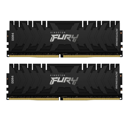 Модуль пам'яті Kingston Fury DDR4 16Gb (2x8) Renegade Black 5133 Mhz (KF451C20RBK2/16) Б/в