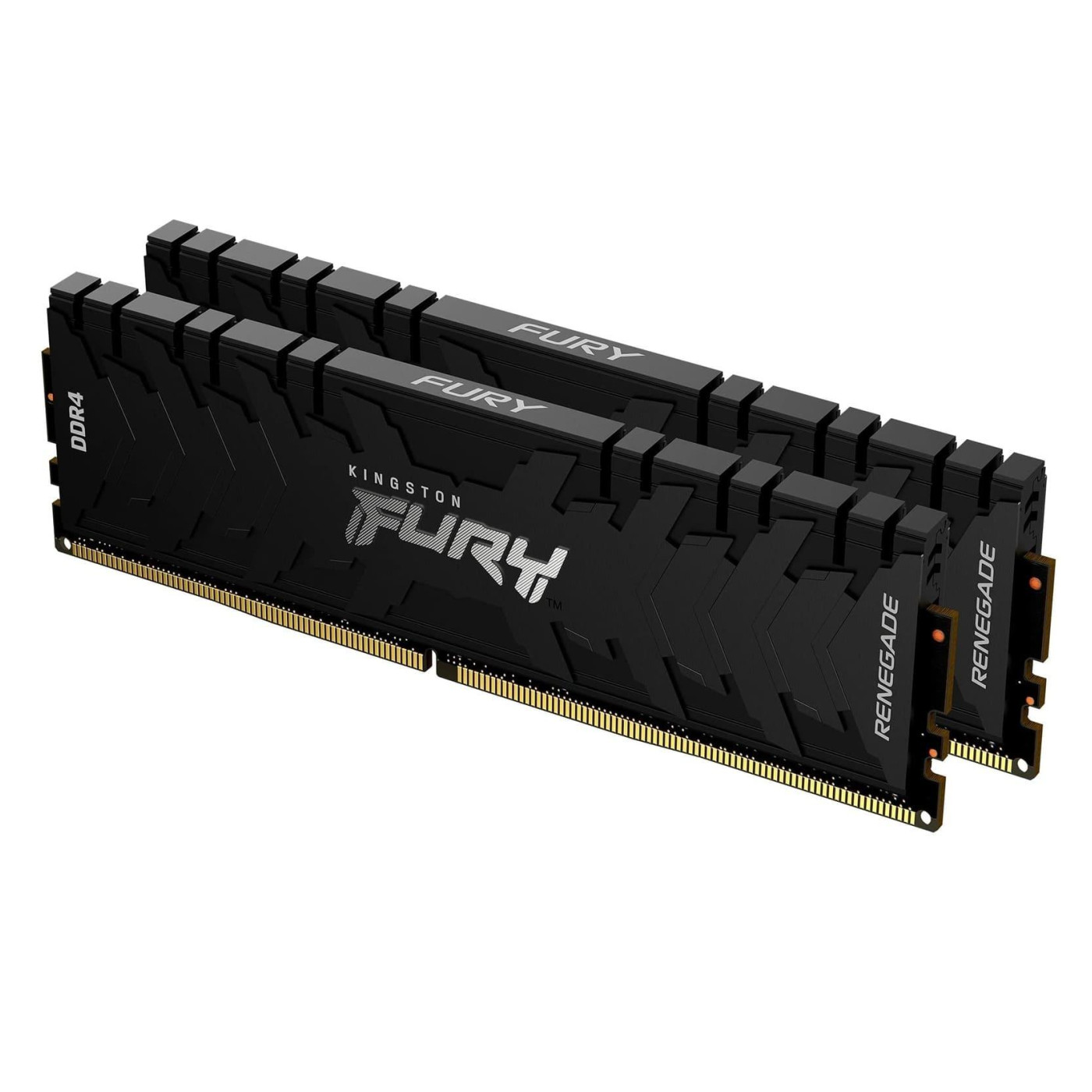 Модуль пам'яті Kingston Fury DDR4 16Gb (2x8) Renegade Black 5133 Mhz (KF451C20RBK2/16) Б/в
