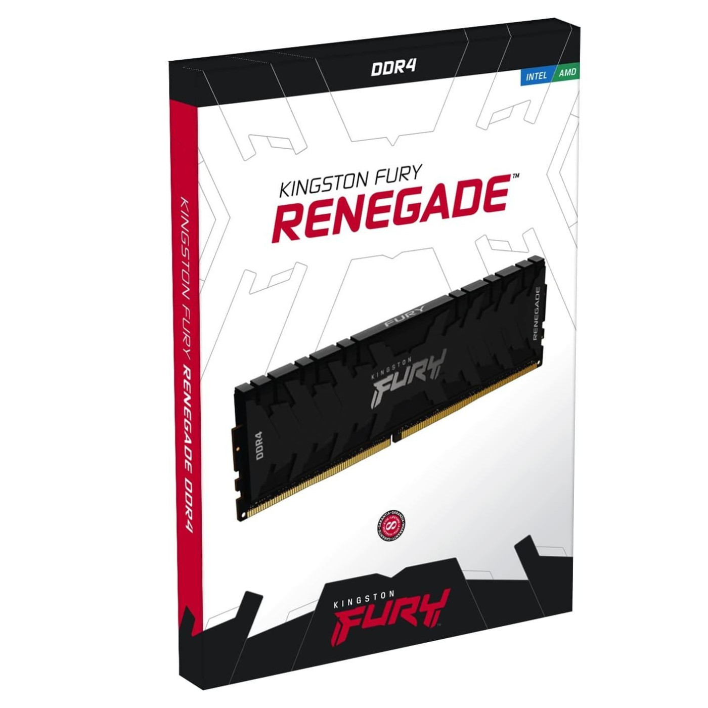 Модуль пам'яті Kingston Fury DDR4 16Gb (2x8) Renegade Black 5133 Mhz (KF451C20RBK2/16) Б/в