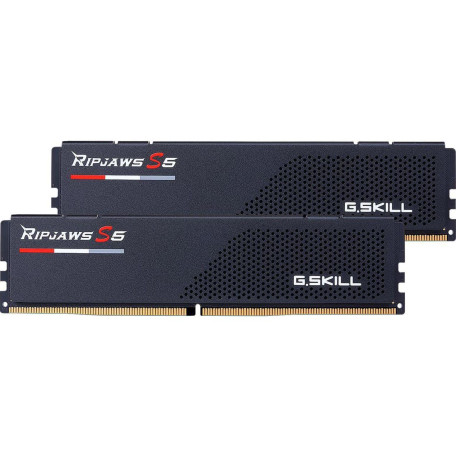 Модуль пам'яті G.Skill DDR5 32GB (2x16) Ripjaws S5 5200Mhz Black (F5-5200J4040A16GX2-RS5K)