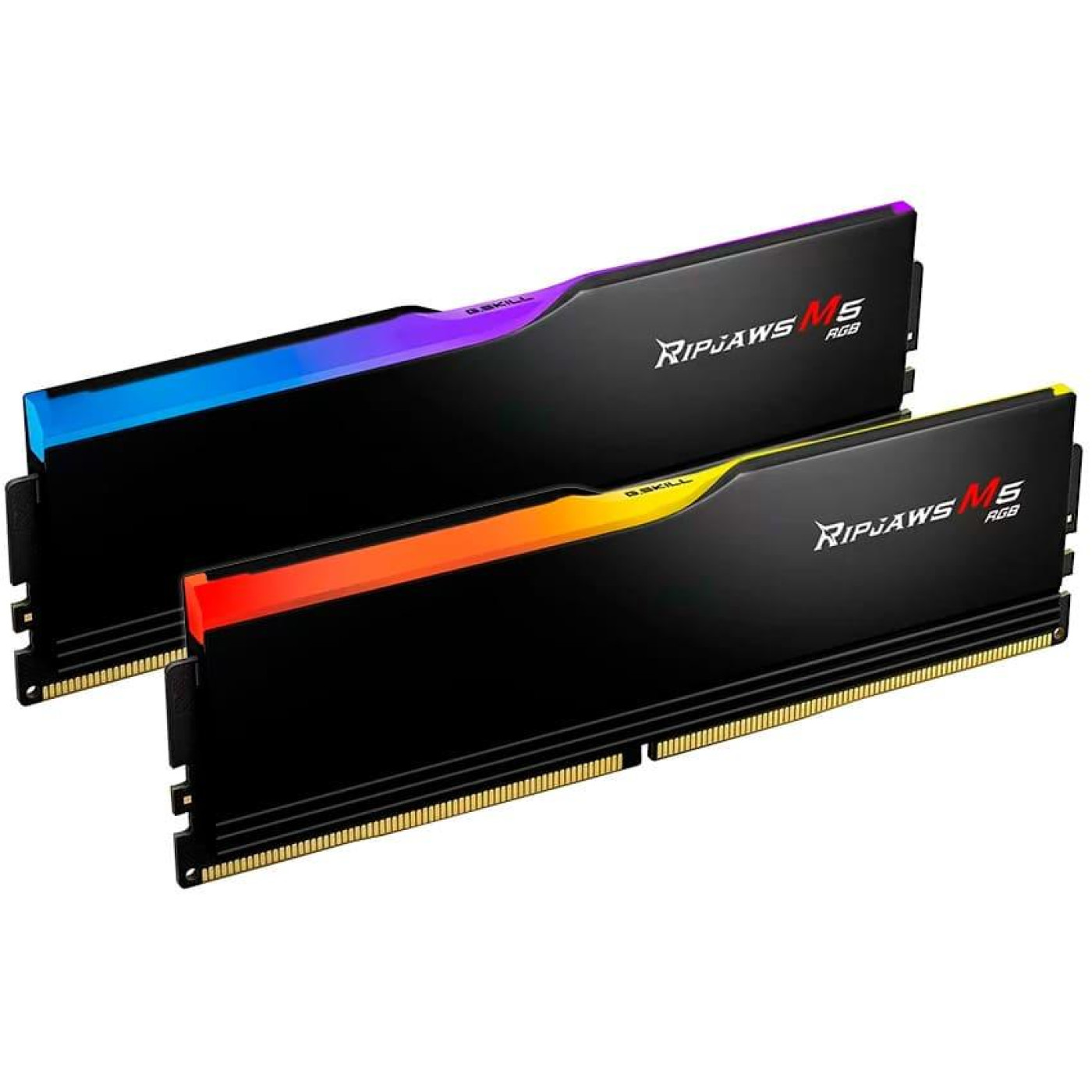 Модуль памяти G.Skill DDR5 32GB (2x16) Ripjaws M5 5200Mhz RGB Black XMP (F5-5200J4040A16GX2-RM5RK)