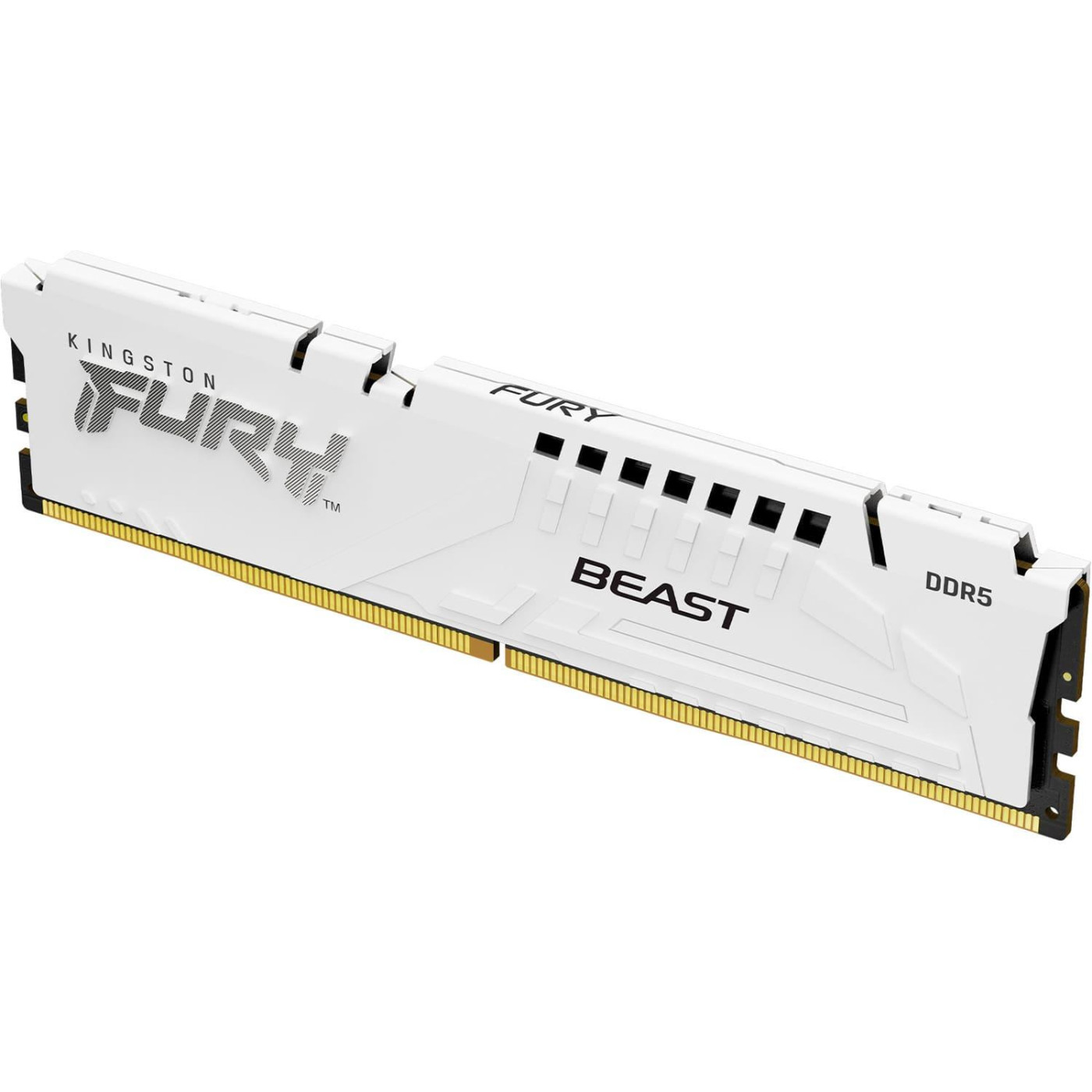 Модуль памяти Kingston Fury DDR5 16GB 6000MHz Beast White EXPO (KF560C30BWE-16)
