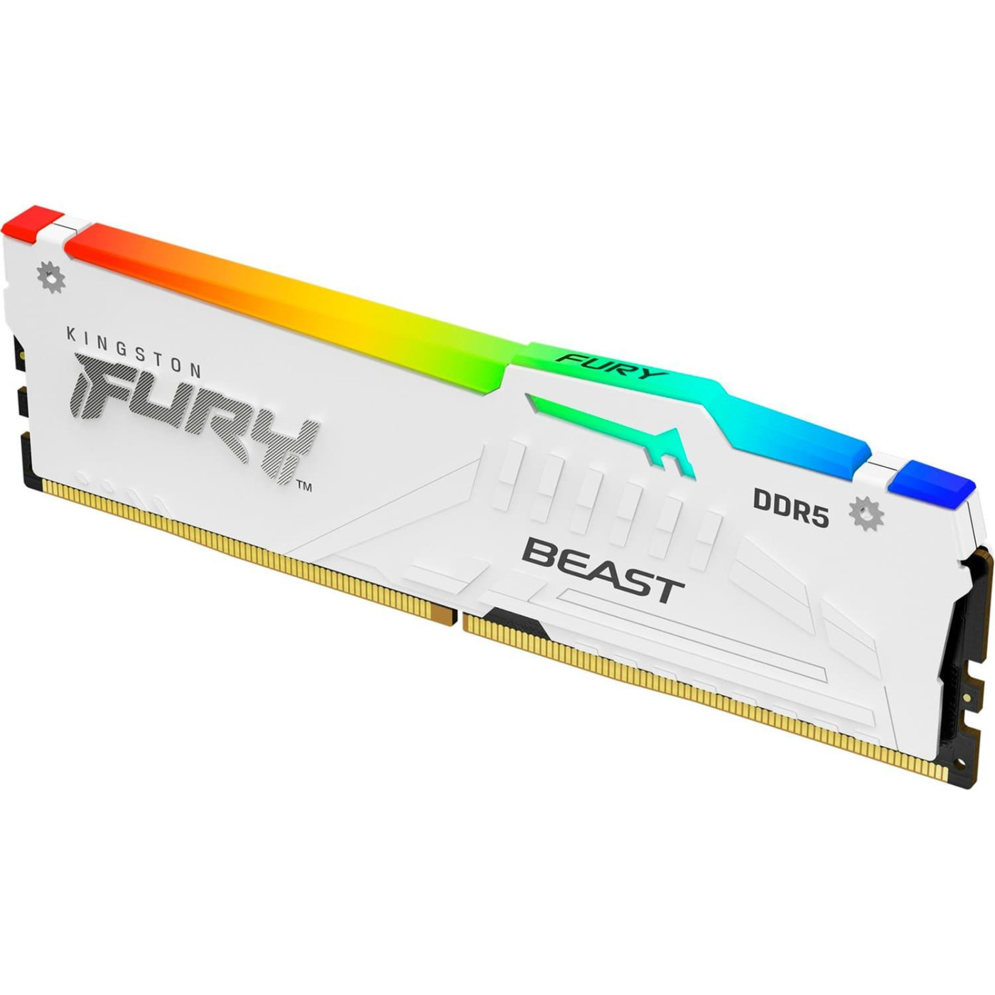 Модуль пам'яті Kingston Fury DDR5 32GB 6000MHz Beast White RGB EXPO (KF560C30BWEA-32)