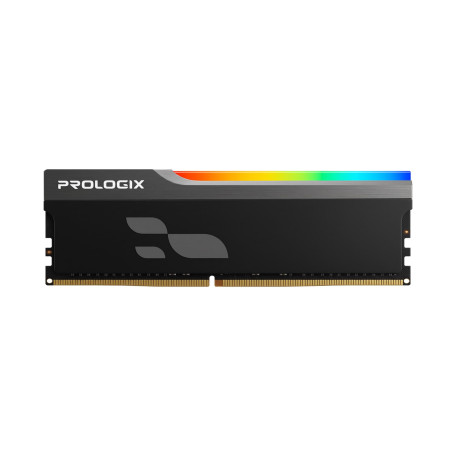 Модуль пам'яті ProLogix DDR5 16GB Onyx 5600Mhz Black RGB (PRO16GB5600YBR5)