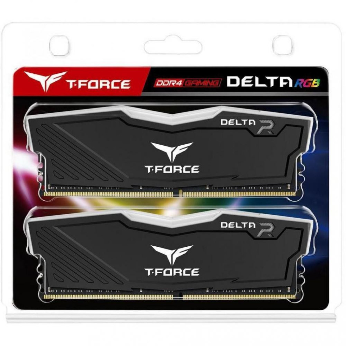 Модуль памяти Team DDR4 16Gb (2x8) TeamT-Force Delta RGB 3200Mhz (TF3D48G3200HC16CBK)