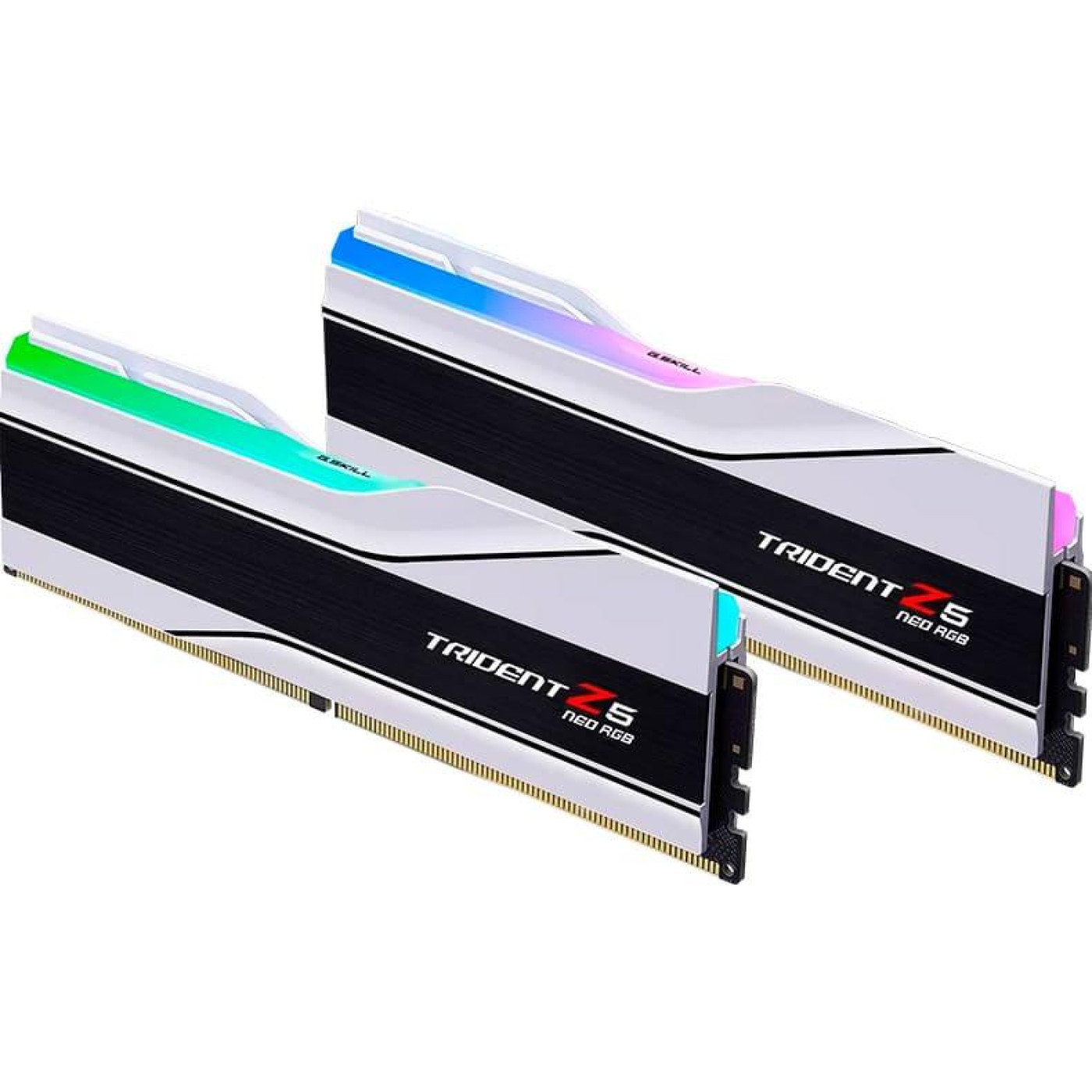 Модуль пам'яті G.Skill DDR5 32GB (2x16) Trident Z5 Neo 6000Mhz RGB White AMD EXPO (F5-6000J2836G16GX2-TZ5NRW)
