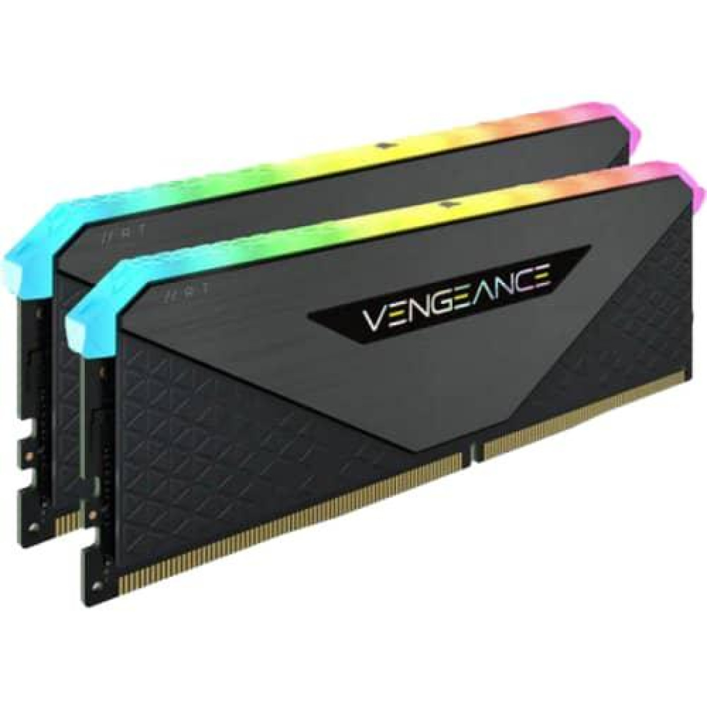 Модуль пам'яті Corsair DDR4 16GB (2x8) Vengeance 3600 RGB Pro RT Black (CMN16GX4M2Z3600C16) Б/в