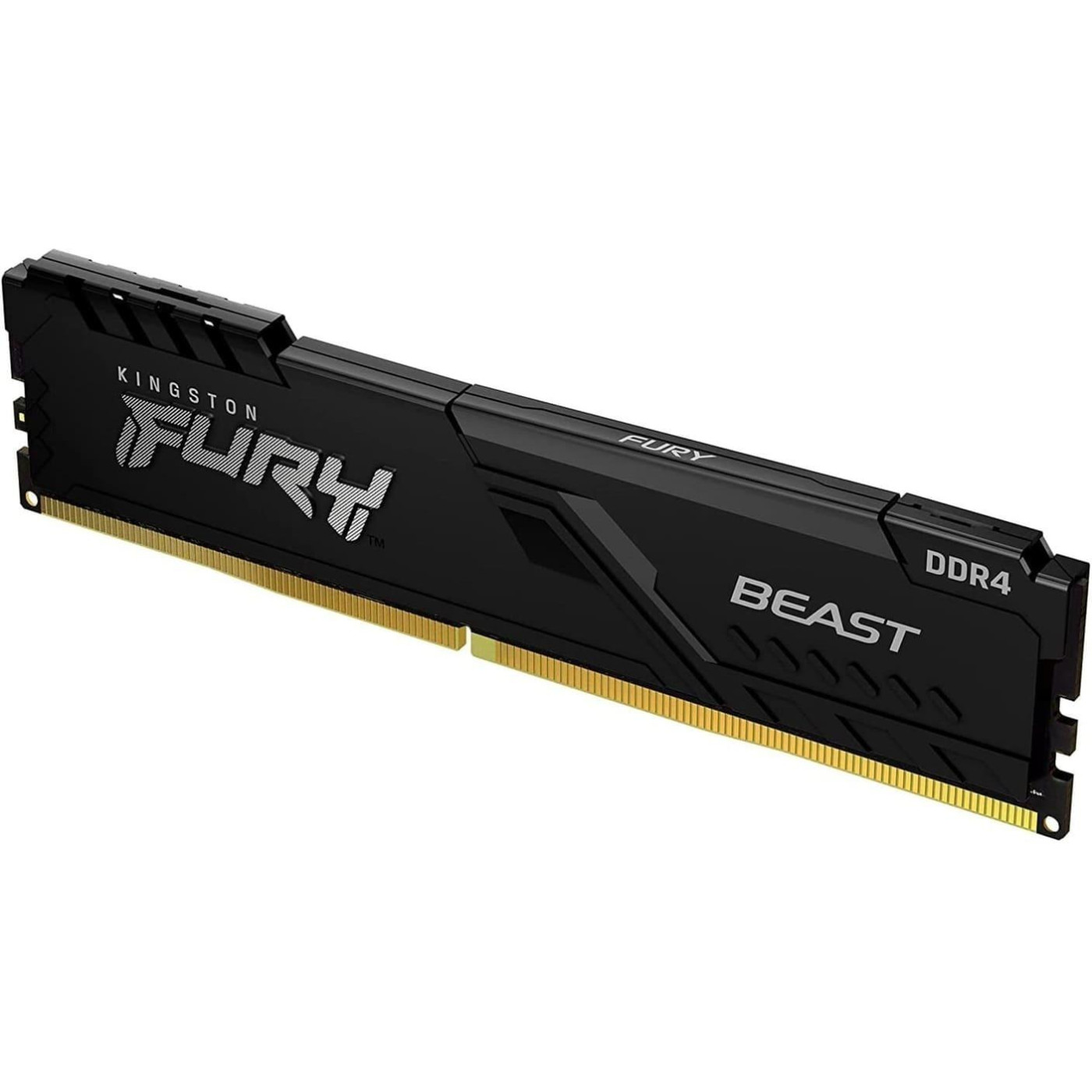 Модуль памяти Kingston Fury DDR4 16Gb Beast 2666 MHz Black (KF426C16BB1/16) Б/у
