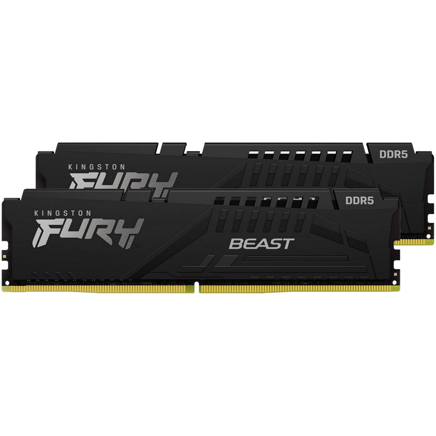 Модуль пам'яті Kingston Fury DDR5 64GB (2x32) 6000MHz Beast Black EXPO/XMP 3.0 (KF560C36BBEK2-64)