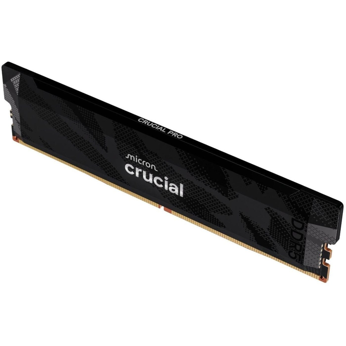 Модуль памяти Crucial DDR5 16GB Pro 6400Mhz Overclocking Black EXPO/XMP (CP16G64C32U5B)