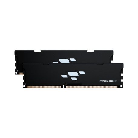 Модуль пам'яті ProLogix DDR5 32Gb (2x16) 6000Mhz Black (PRO32GB6000B5K)