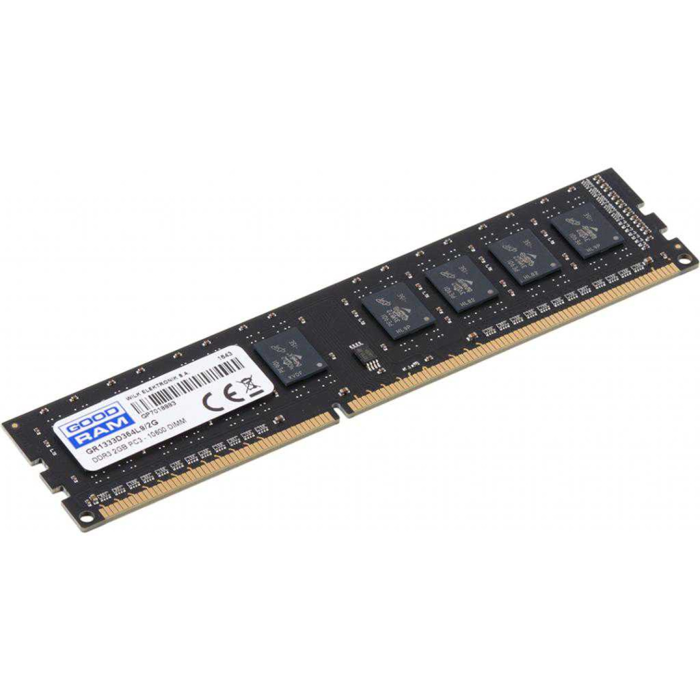 Модуль пам'яті GoodRam DDR3 2Gb 1333 MHz (GR1333D364L9/2G) Б/в