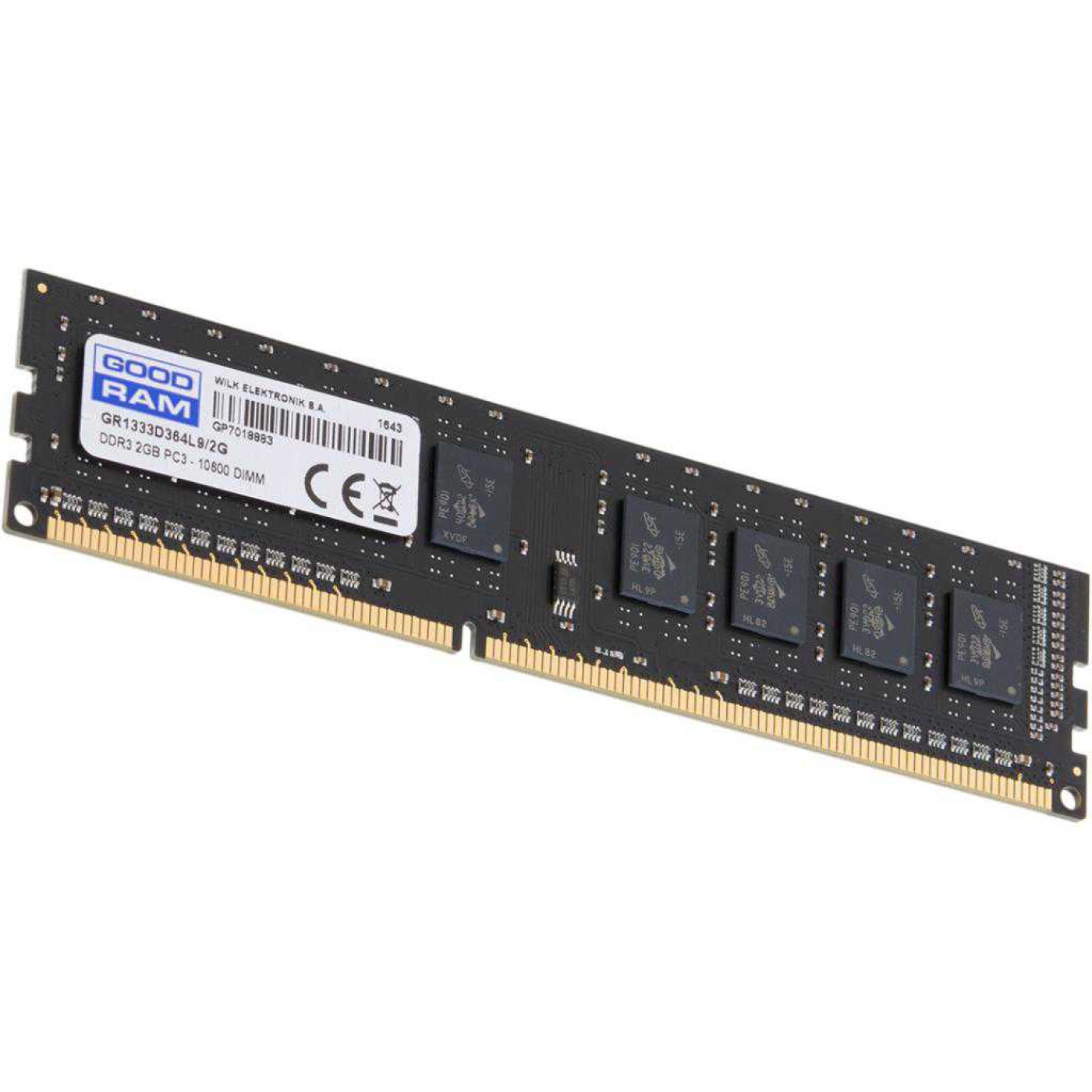 Модуль пам'яті GoodRam DDR3 2Gb 1333 MHz (GR1333D364L9/2G) Б/в