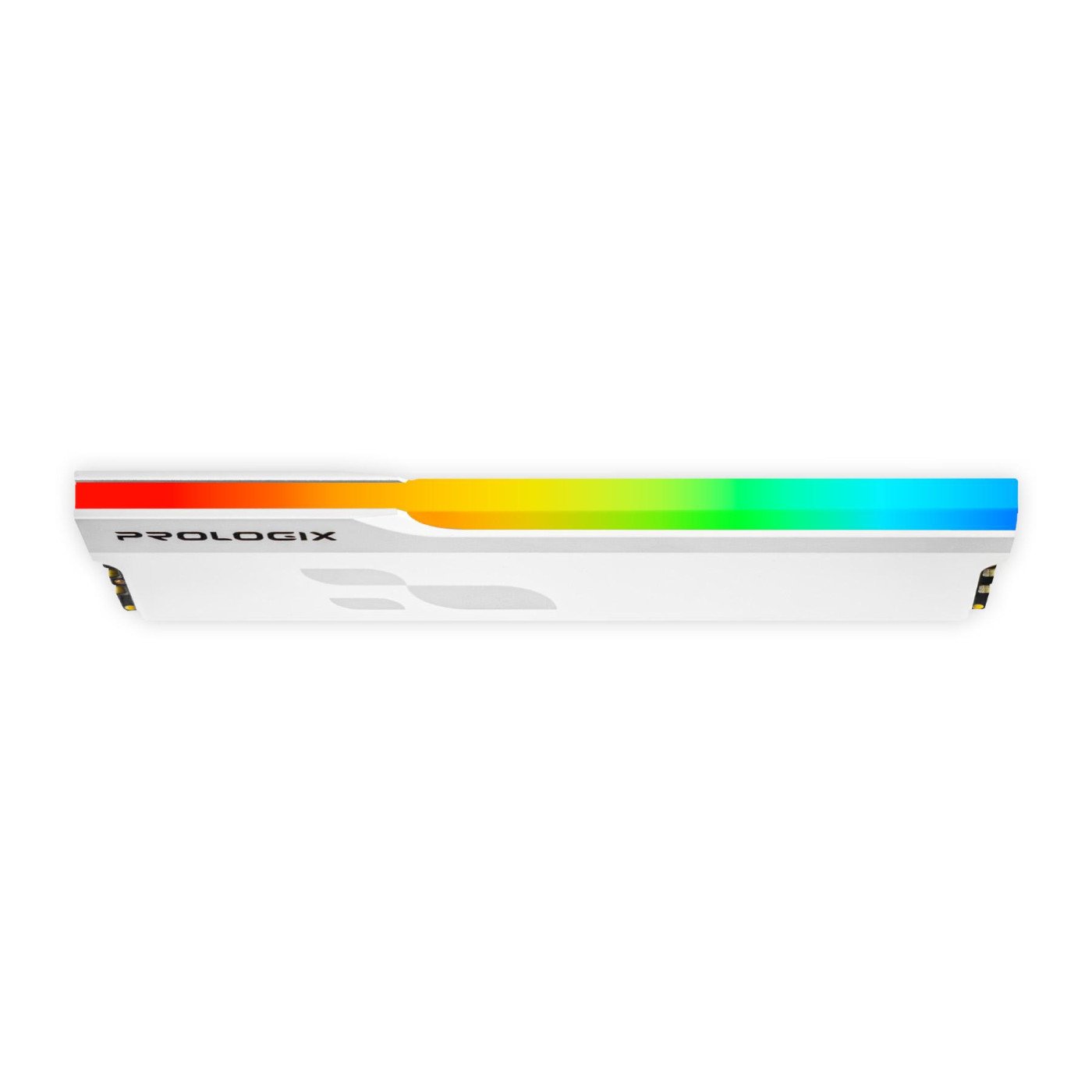 Модуль пам'яті ProLogix DDR5 16GB Onyx 6000Mhz White RGB (PRO16GB6000YWR5)