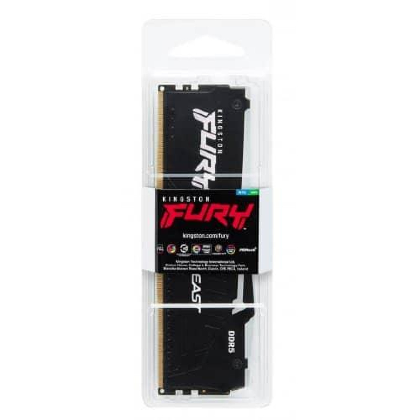 Модуль пам'яті Kingston Fury DDR5 32GB 5600MHz Beast RGB (KF556C36BBEA-32)