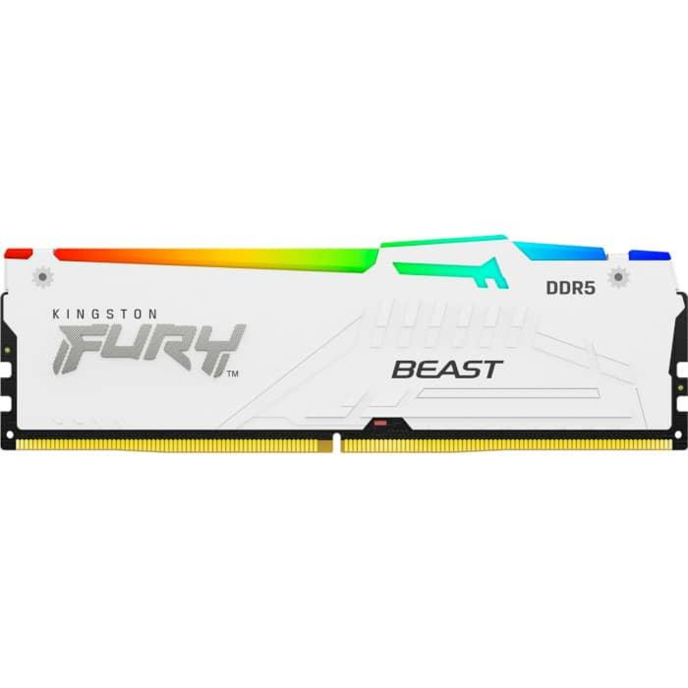 Модуль памяти Kingston Fury DDR5 32GB 5600MHz Beast White RGB EXPO (KF556C36BWEA-32)