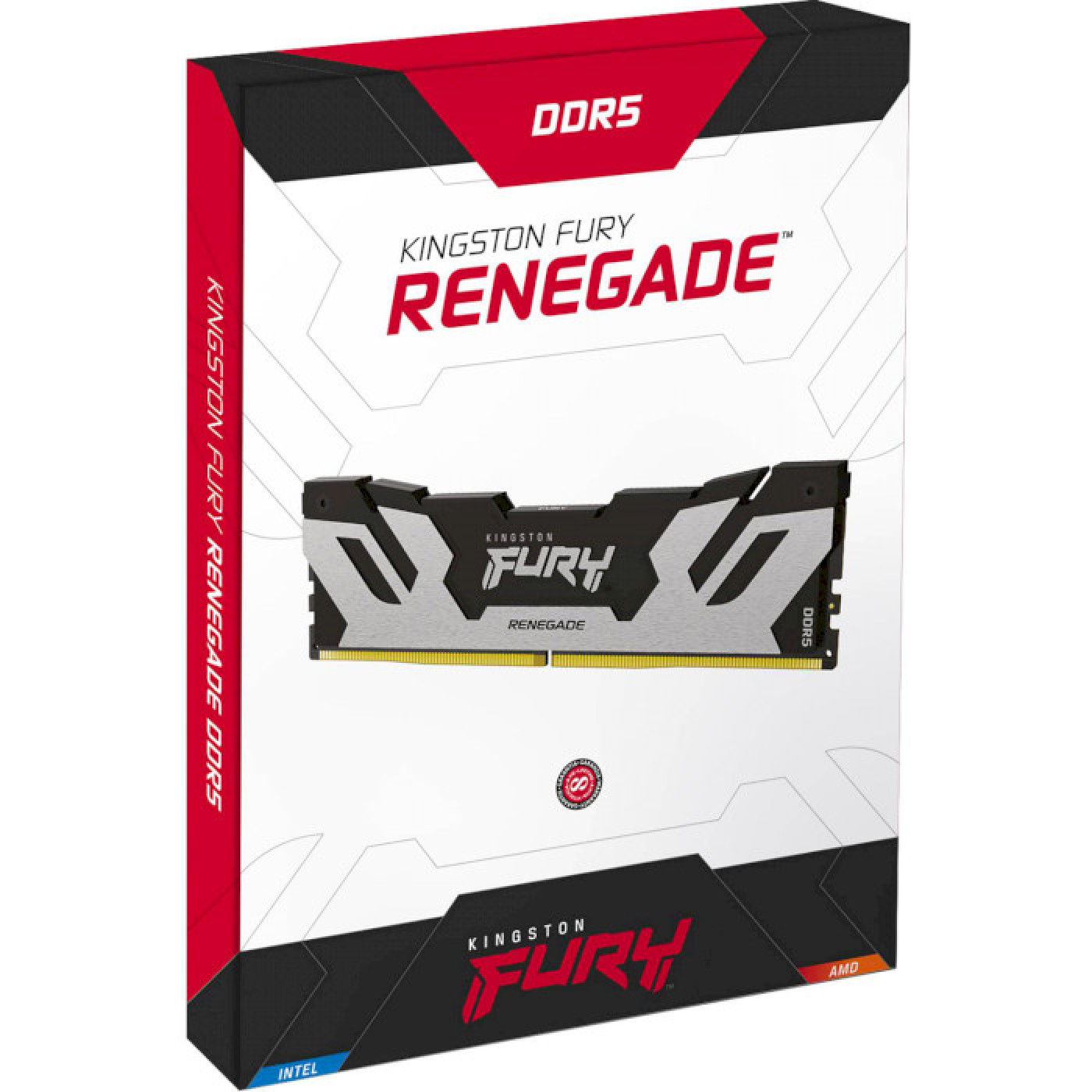 Модуль памяти Kingston Fury DDR5 16GB 6400MHz Renegade Silver (KF564C32RS-16)