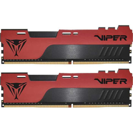 Модуль пам'яті Patriot DDR4 16Gb (2x8) Viper Elite II 3200 MHz Red (PVE2416G320C8K)