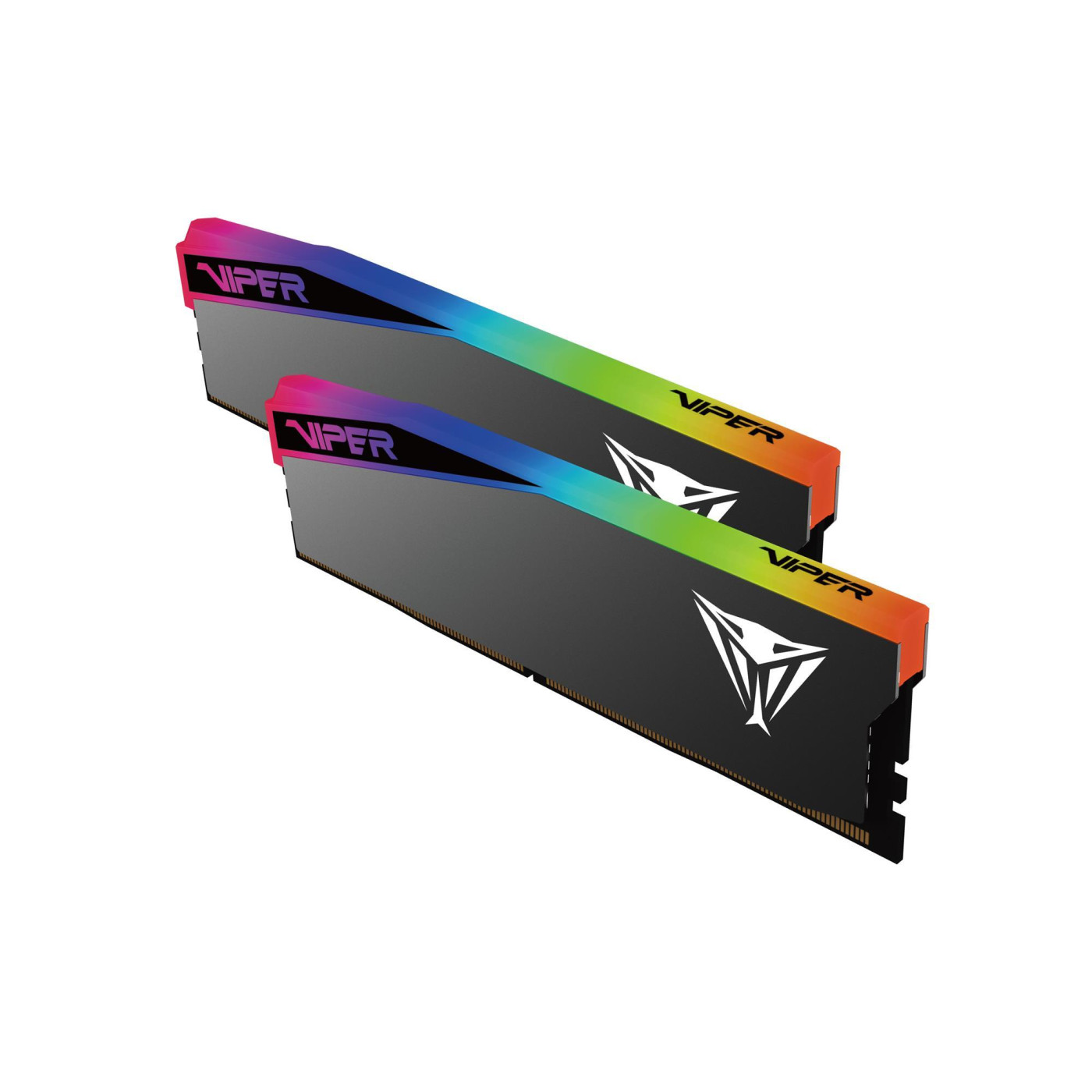Модуль памяти Patriot DDR5 32Gb (2x16) Viper 6400Mhz Elite 5 Ultra RGB (VEUR532G6432K)