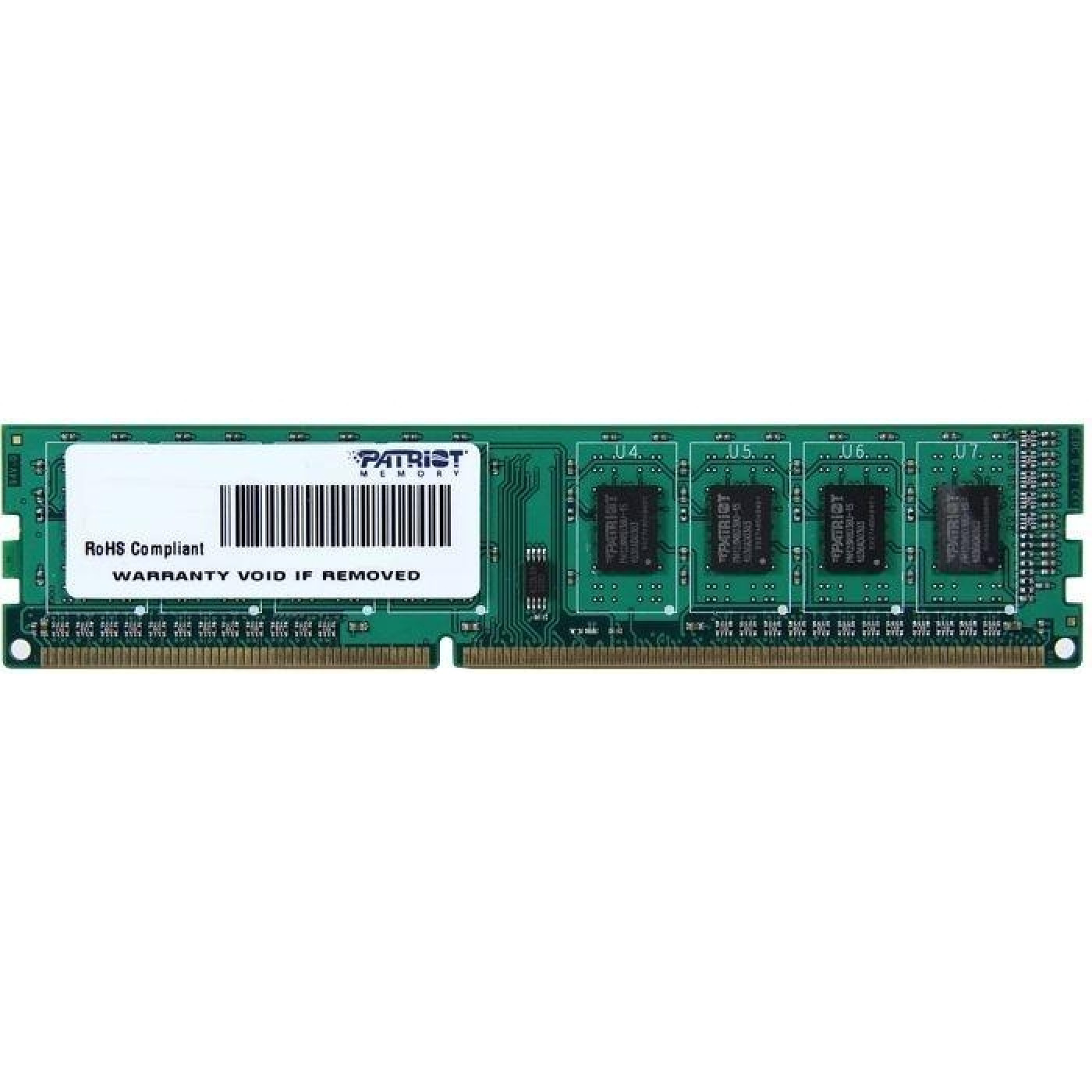 Модуль памяти Patriot DDR3 4Gb 1600 Mhz (PSD34G160081) Б/у