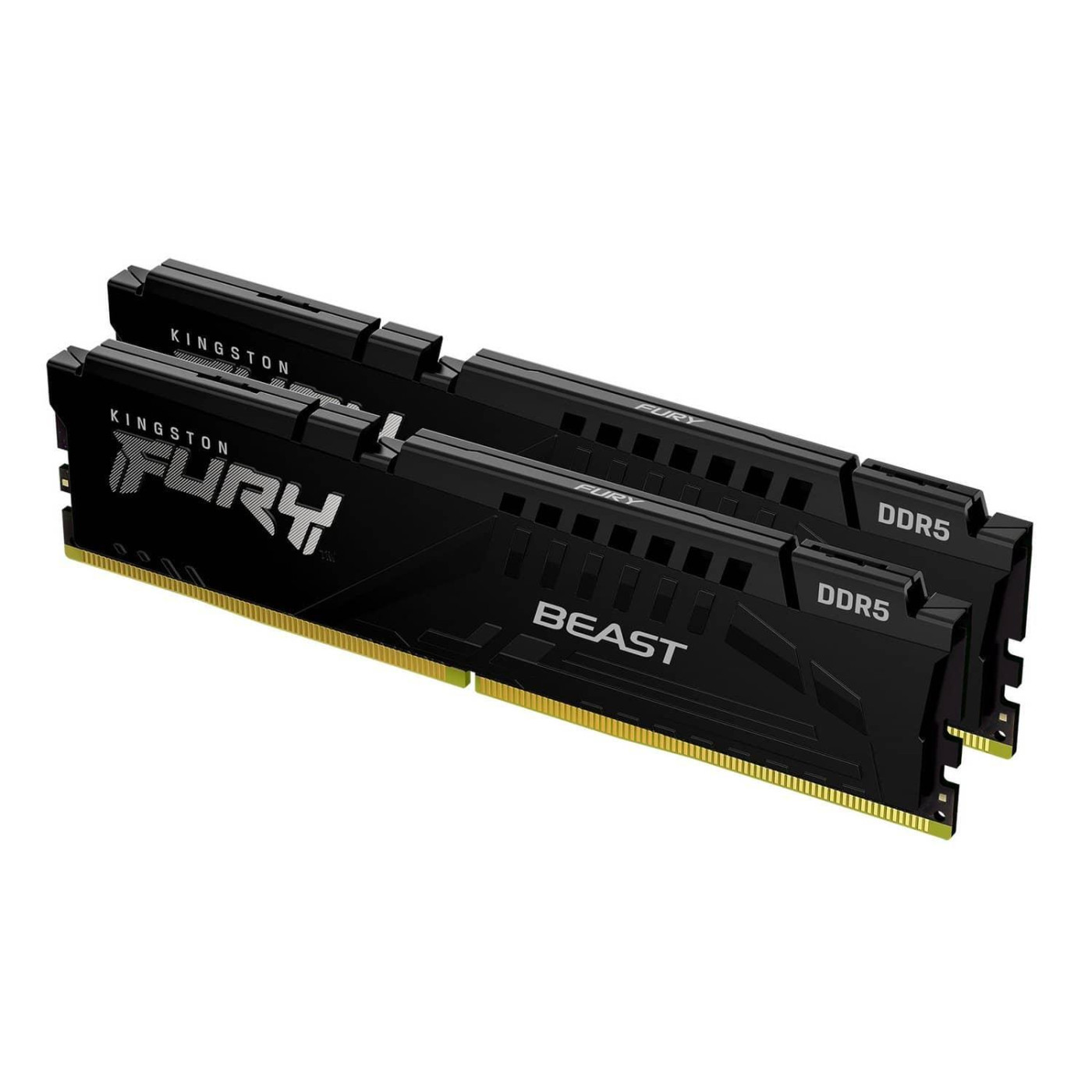Модуль пам'яті Kingston Fury DDR5 16GB (2x8) 5600MHz Beast Black EXPO (KF556C36BBEK2-16)