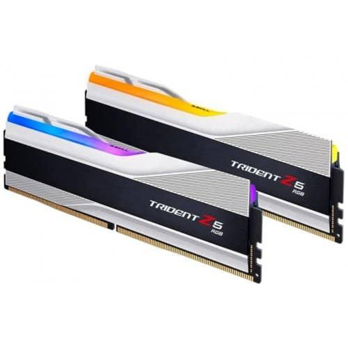 Модуль пам'яті G.Skill DDR5 64GB (2x32) Trident Z5 6000Mhz RGB Silver (F5-6000J3238G32GX2-TZ5RS)