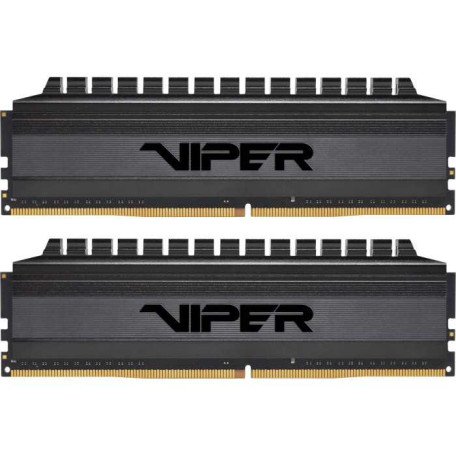 Модуль пам'яті Patriot DDR4 16Gb (2x8) Viper 4 Blackout 3600 MHz (PVB416G360C8K) Б/в