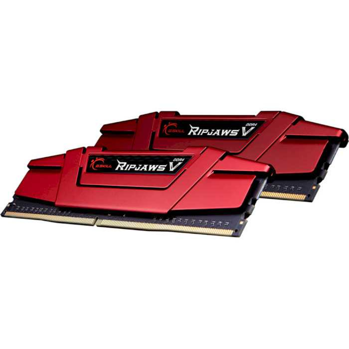 Модуль пам'яті G.Skill DDR4 8Gb (2x4) RIPJAWS V RED 2400MHz (F4-2400C17D-8GVR)