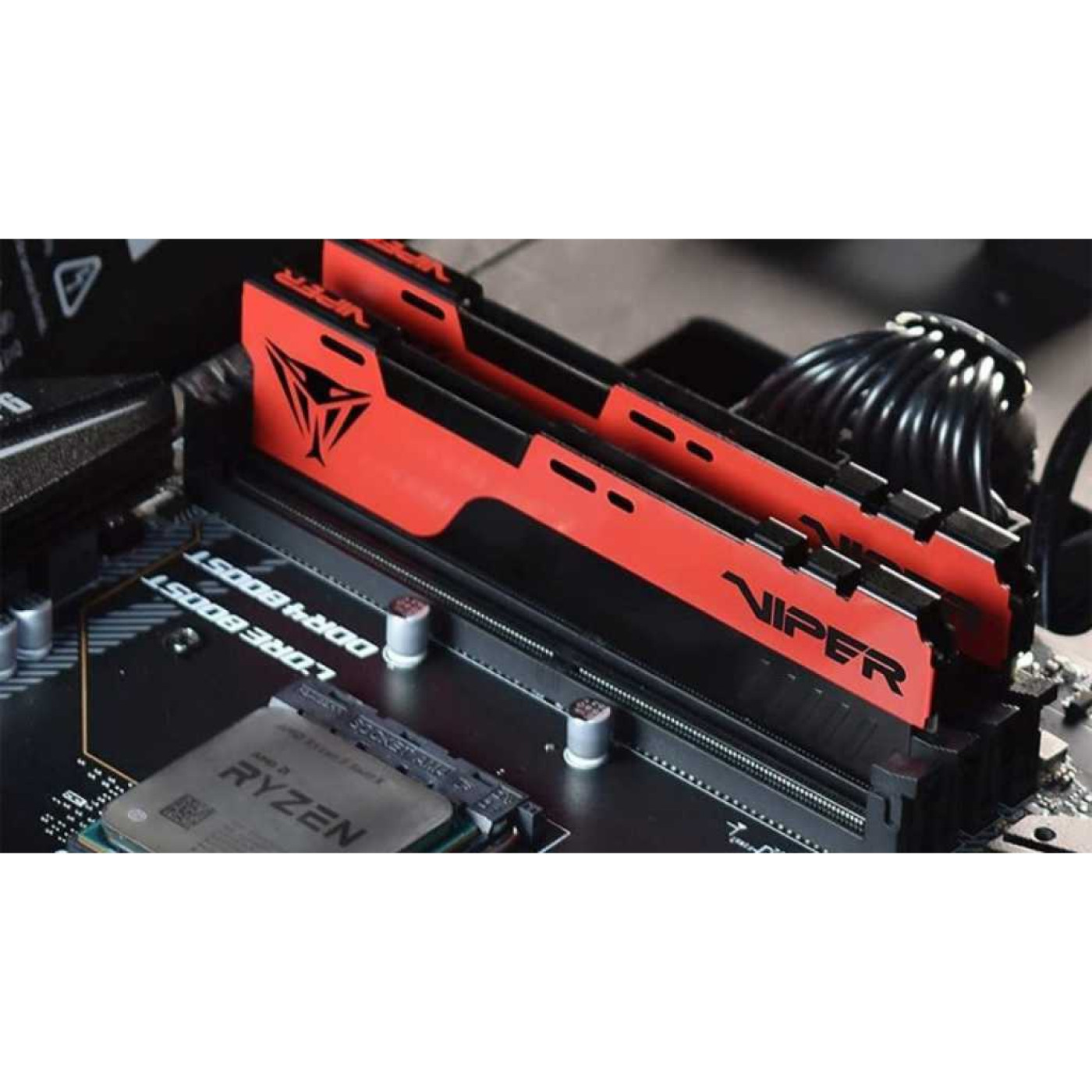 Модуль пам'яті Patriot DDR4 32Gb (2x16) Viper Elite II Red 4000 MHz (PVE2432G400C0K) Б/в