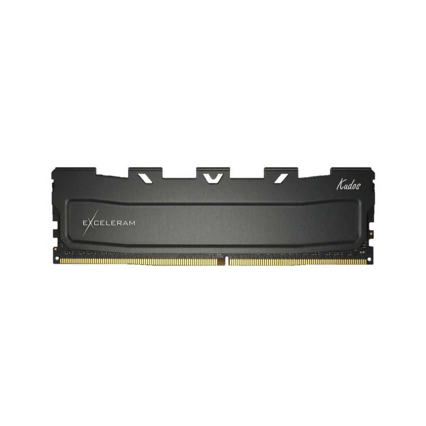 Модуль пам'яті Exceleram DDR4 16Gb (2x8) Black Kudos 2400 MHz (EKBLACK4162417AD) Б/в
