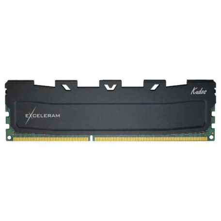 Модуль пам'яті Exceleram DDR4 16Gb Black Kudos 2666 MHz (EKBLACK4162619A) Б/в