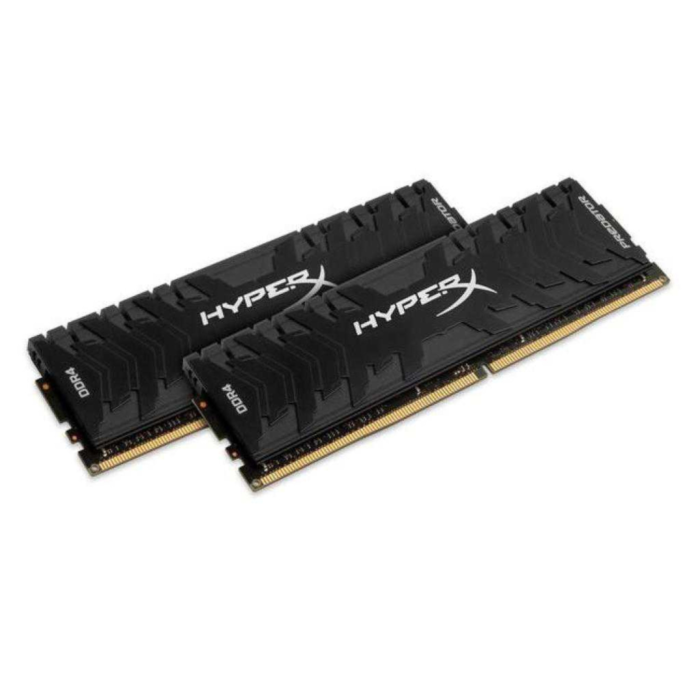Модуль памяти Kingston DDR4 16Gb (2x8) HyperX Predator Black 2666 MHz (HX426C13PB3K2/16) Б/у