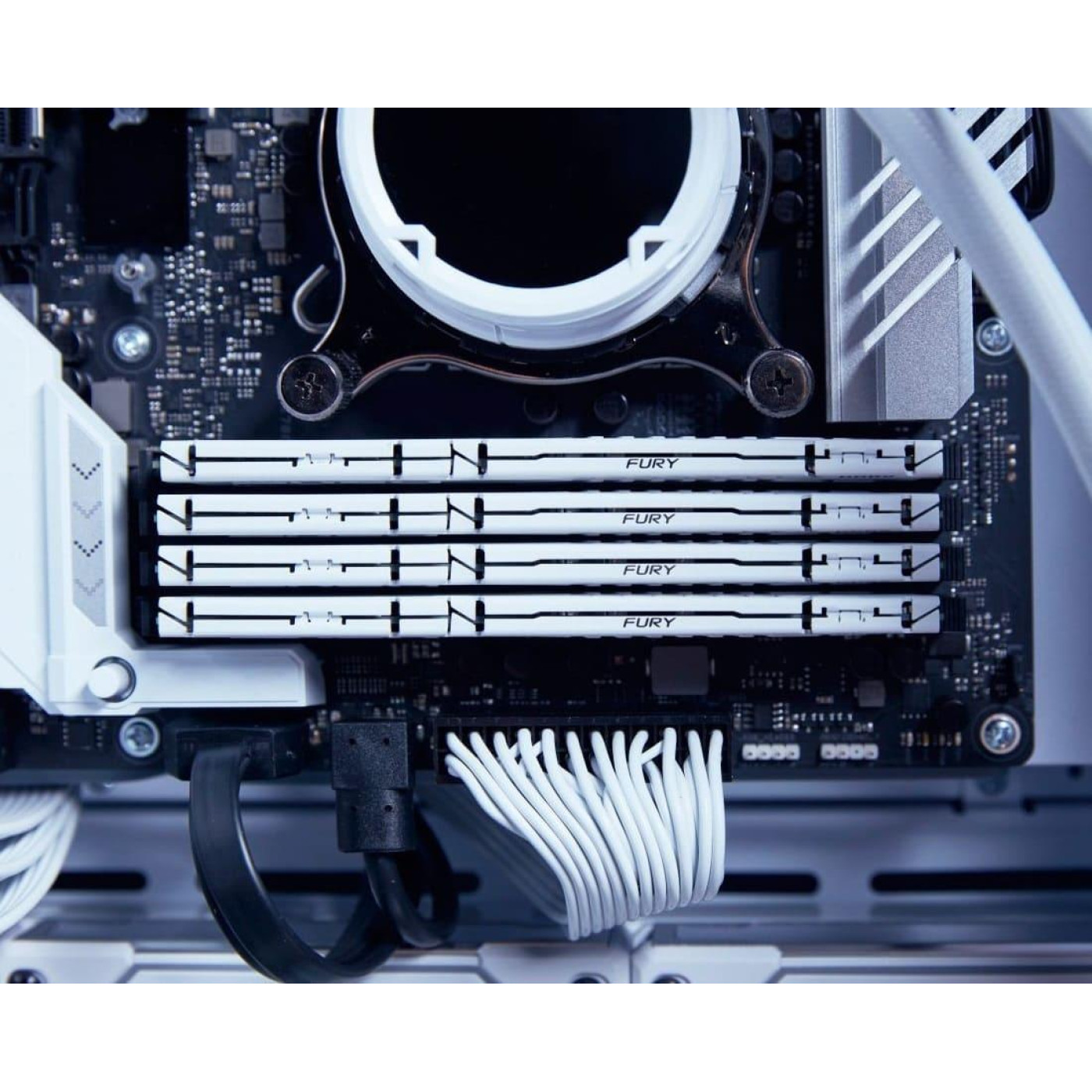 Модуль пам'яті Kingston Fury DDR5 64GB (2x32) 5600MHz Beast White (KF556C40BWK2-64)