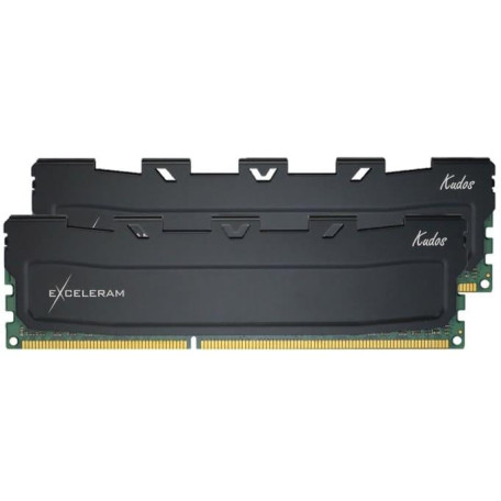 Модуль пам'яті Exceleram DDR3 16Gb (2x8) Black Kudos 1600 MHz (EKBLACK3161611AD) Б/в