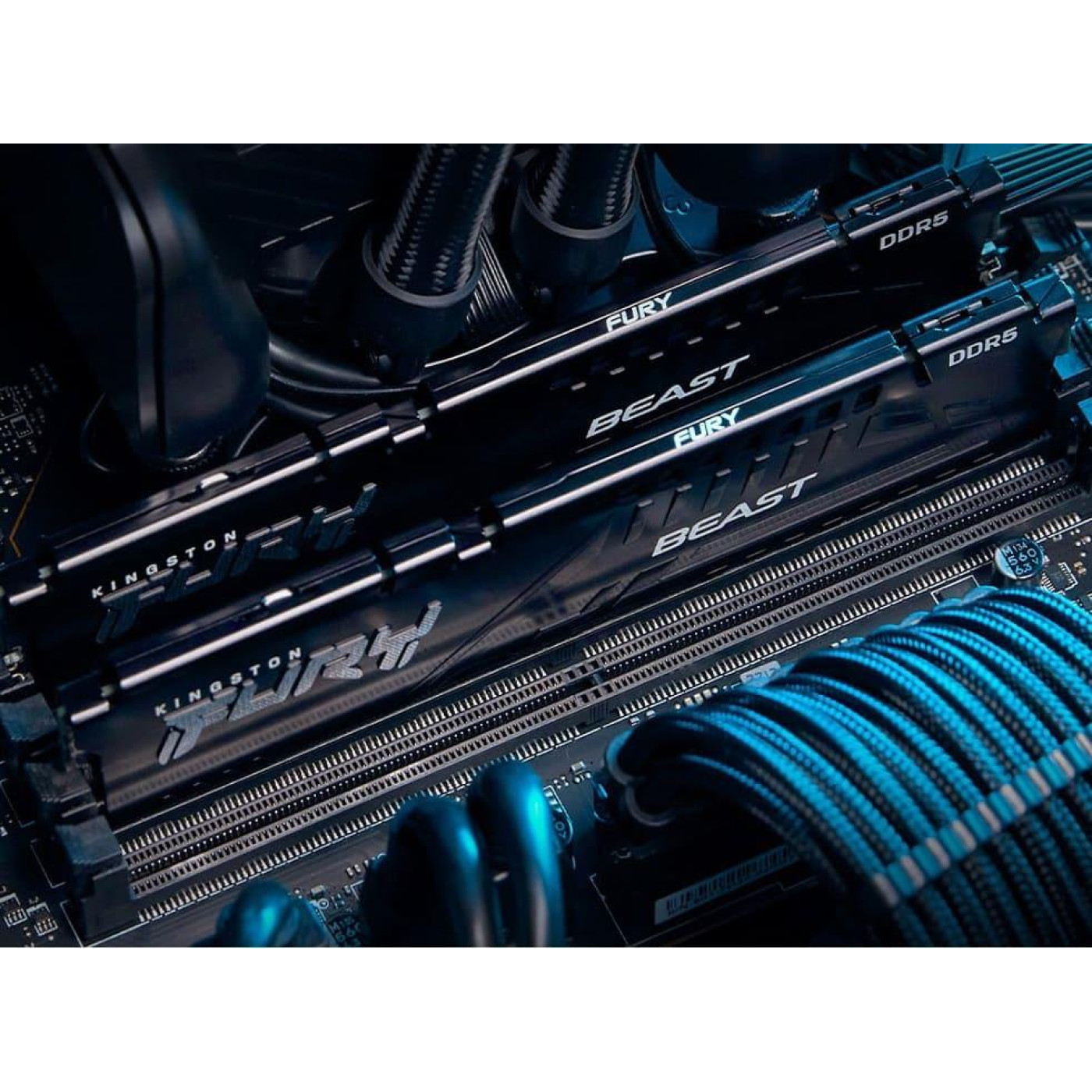 Модуль пам'яті Kingston Fury DDR5 16GB 6800MHz Beast Black (KF568C34BB-16)