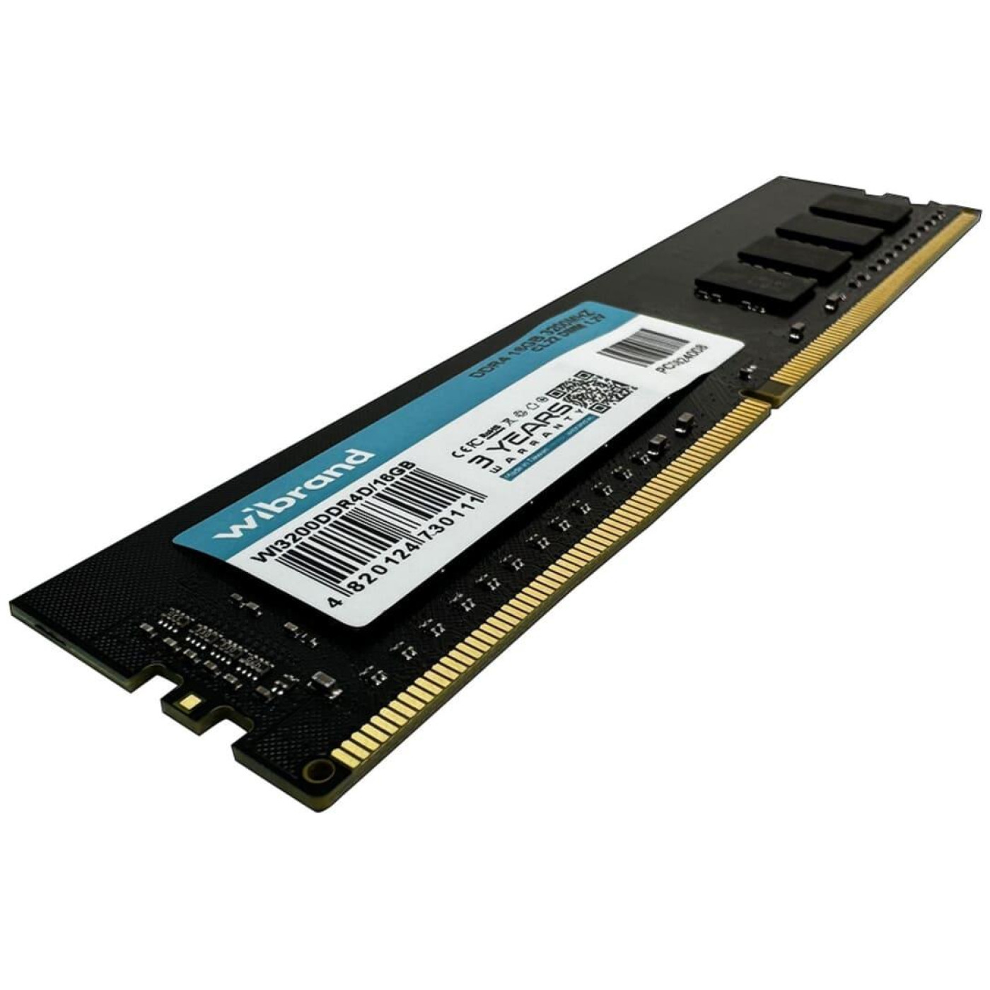 Модуль пам'яті Wibrand DDR4 16GB 3200MHz CL22 (WI3200DDR4D/16GB)