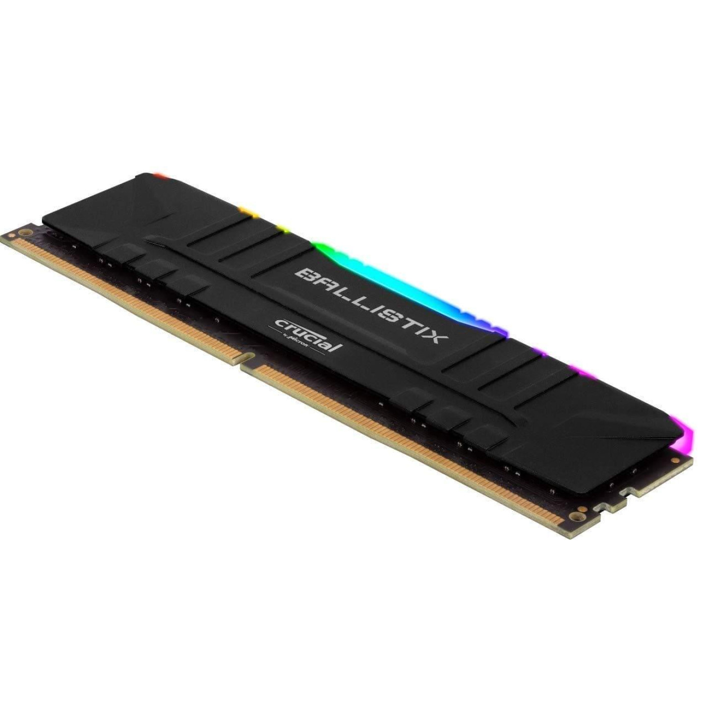 Модуль пам'яті Crucial DDR4 16Gb Ballistix Black RGB 3200 MHz (BL16G32C16U4BL.M16FE) Б/в