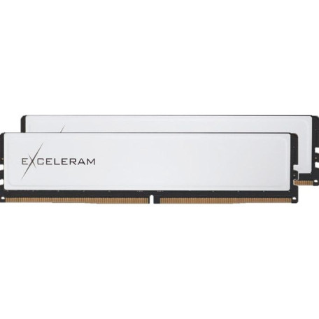 Модуль пам'яті Exceleram DDR5 32GB (2x16) 6000 MHz White Sark (EBW50320604040CD)