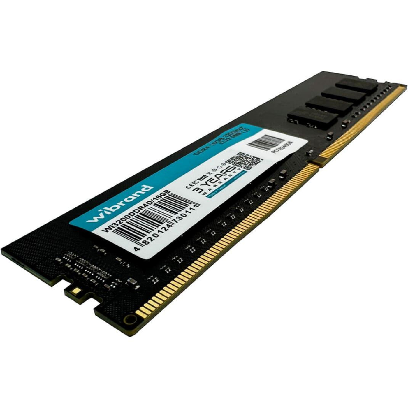 Модуль памяти Wibrand DDR4 16GB 3200MHz CL22 (WI3200DDR4D/16GB) Б/у