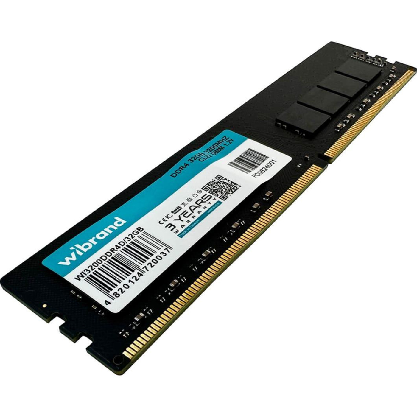Модуль пам'яті Wibrand DDR4 32GB 3200MHz CL22 (WI3200DDR4D/32GB)