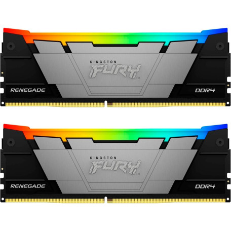 Модуль памяти Kingston Fury DDR4 32GB (2x16) 3200MHz Renegade RGB (KF432C16RB12AK2/32)